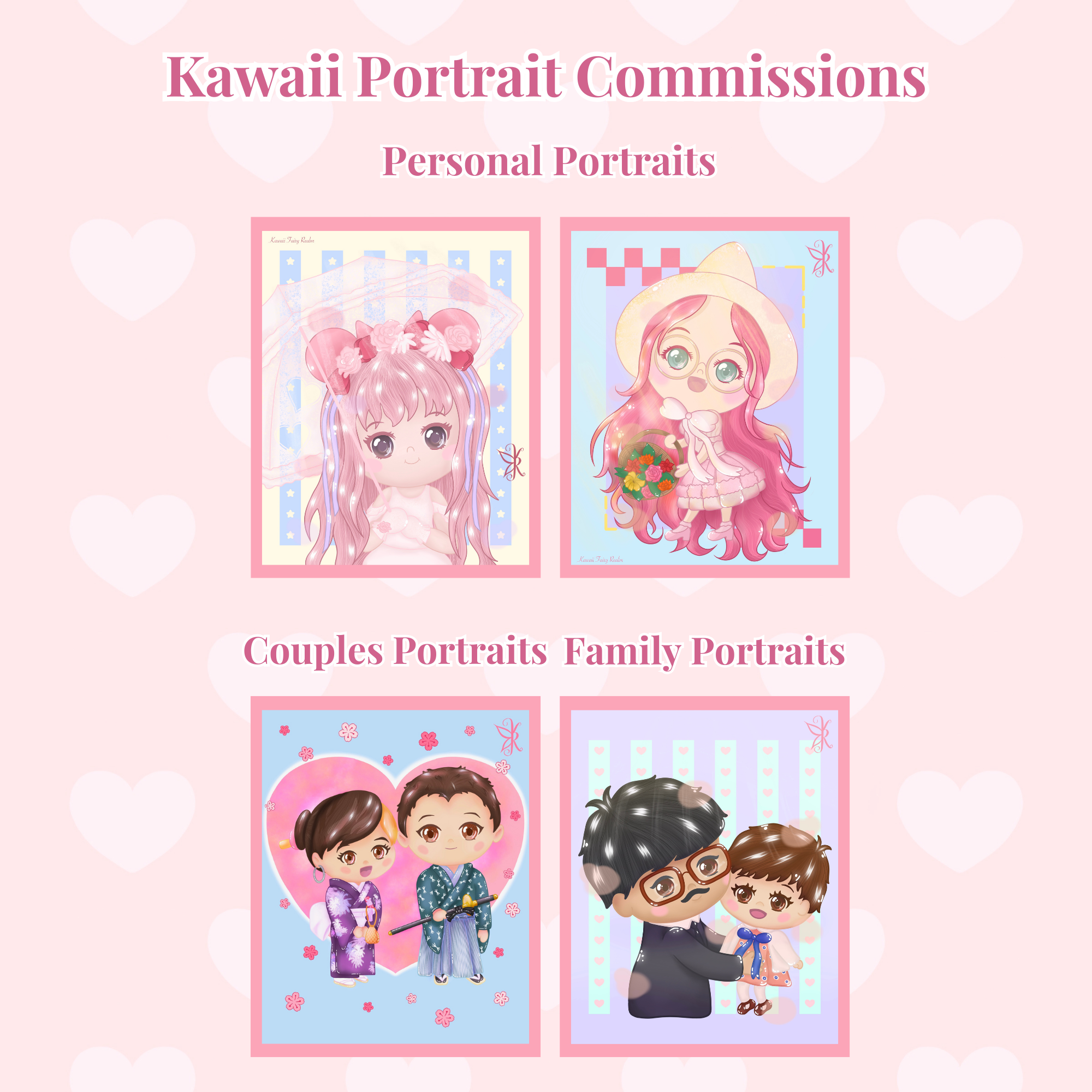 Kawaii Portrait Commissions