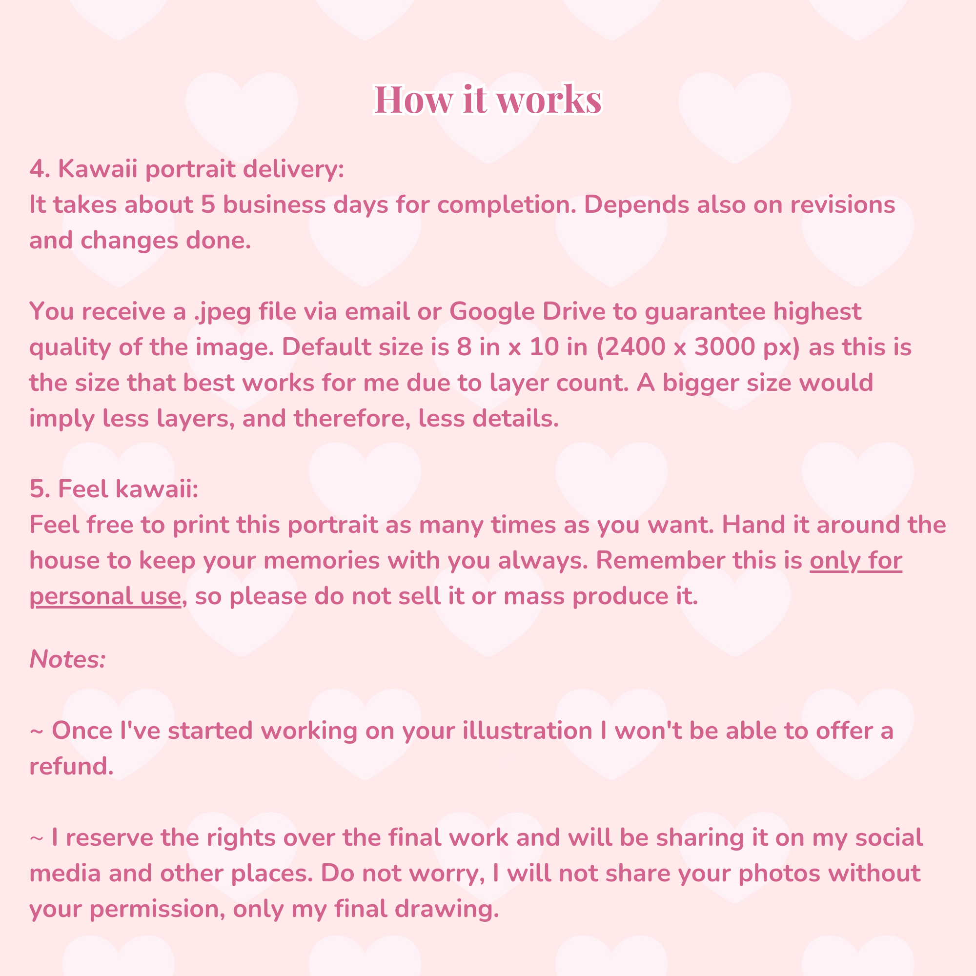 Kawaii Portrait Commissions