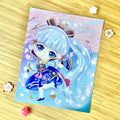Ayaka Genshin Impact Small Art Print