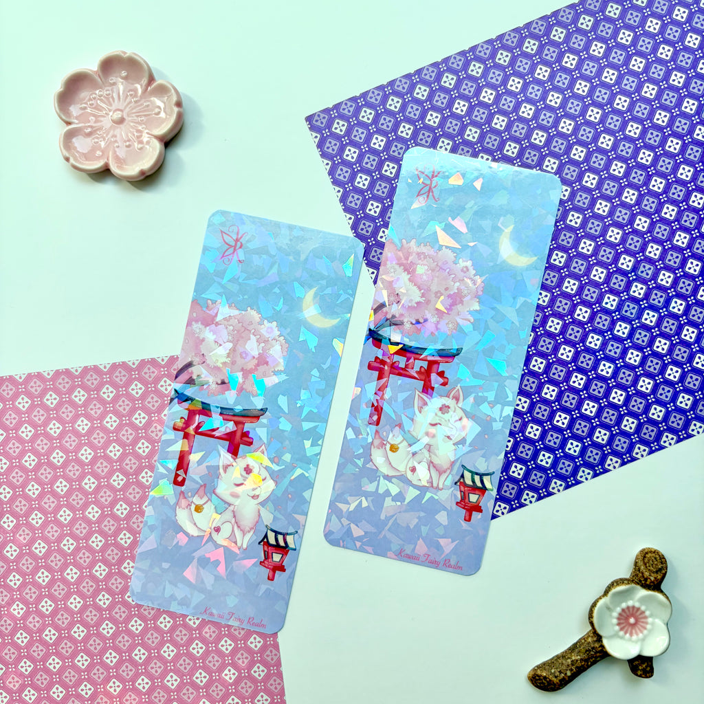 Kitsune Holo Bookmark