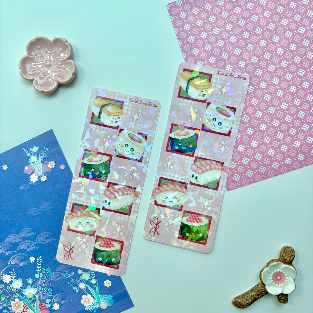 Sushi Holo Bookmark