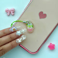 Iced Matcha Latte Phone Charm