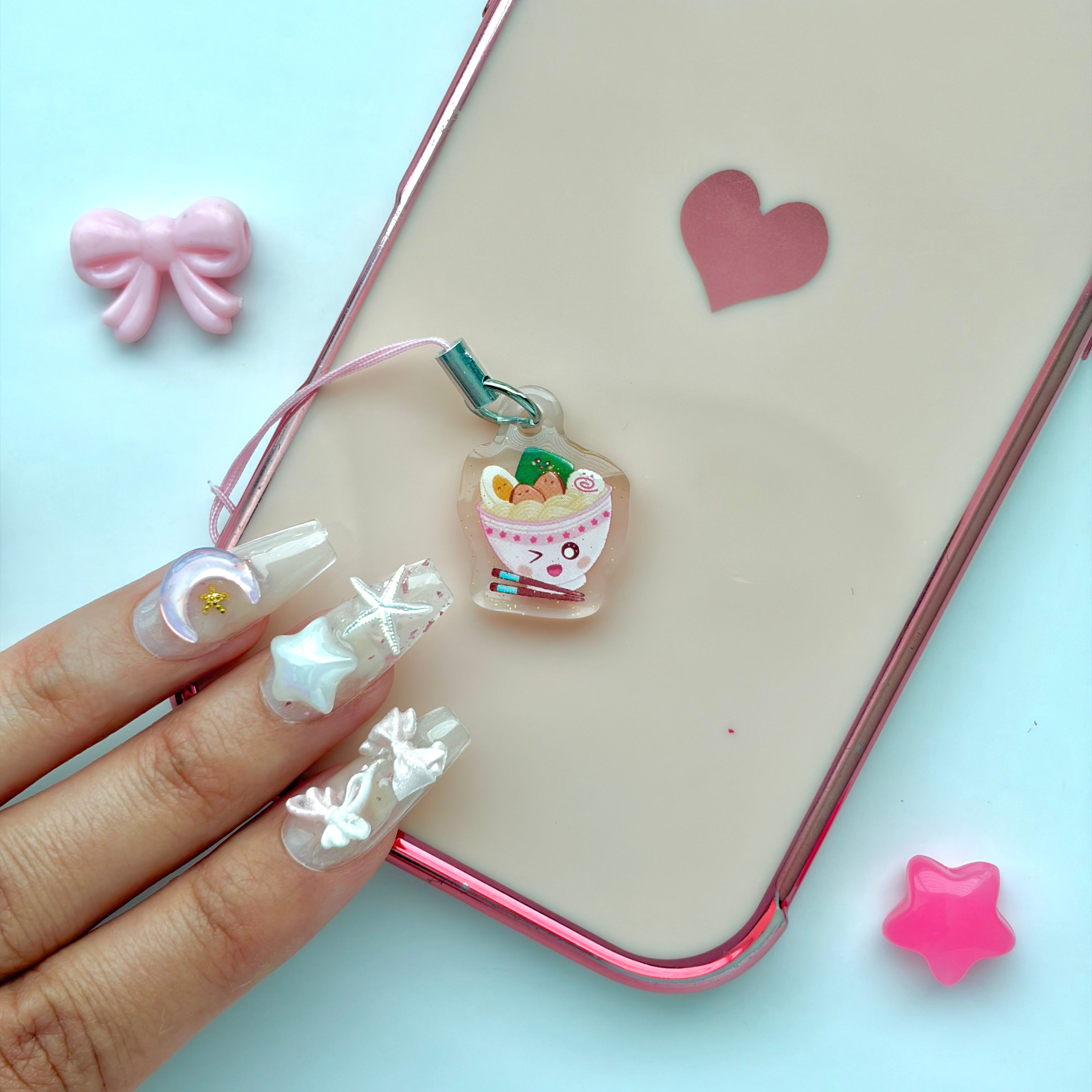 Ramen Phone Charm