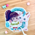Chihiro & Haku Large Holo Sticker