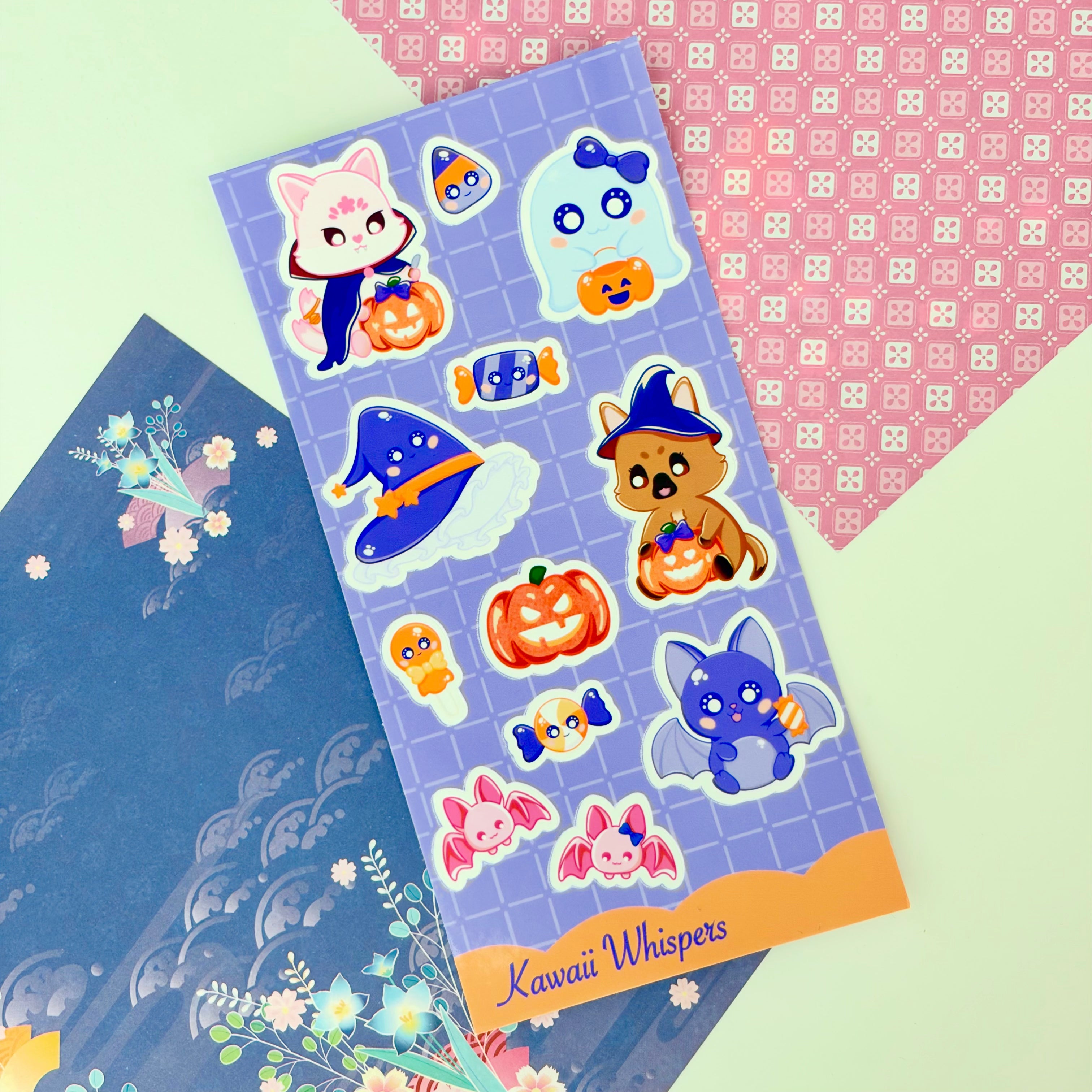 Halloween Vinyl Sticker Sheet