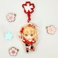 Yoimiya Kawaii Acrylic Keychain