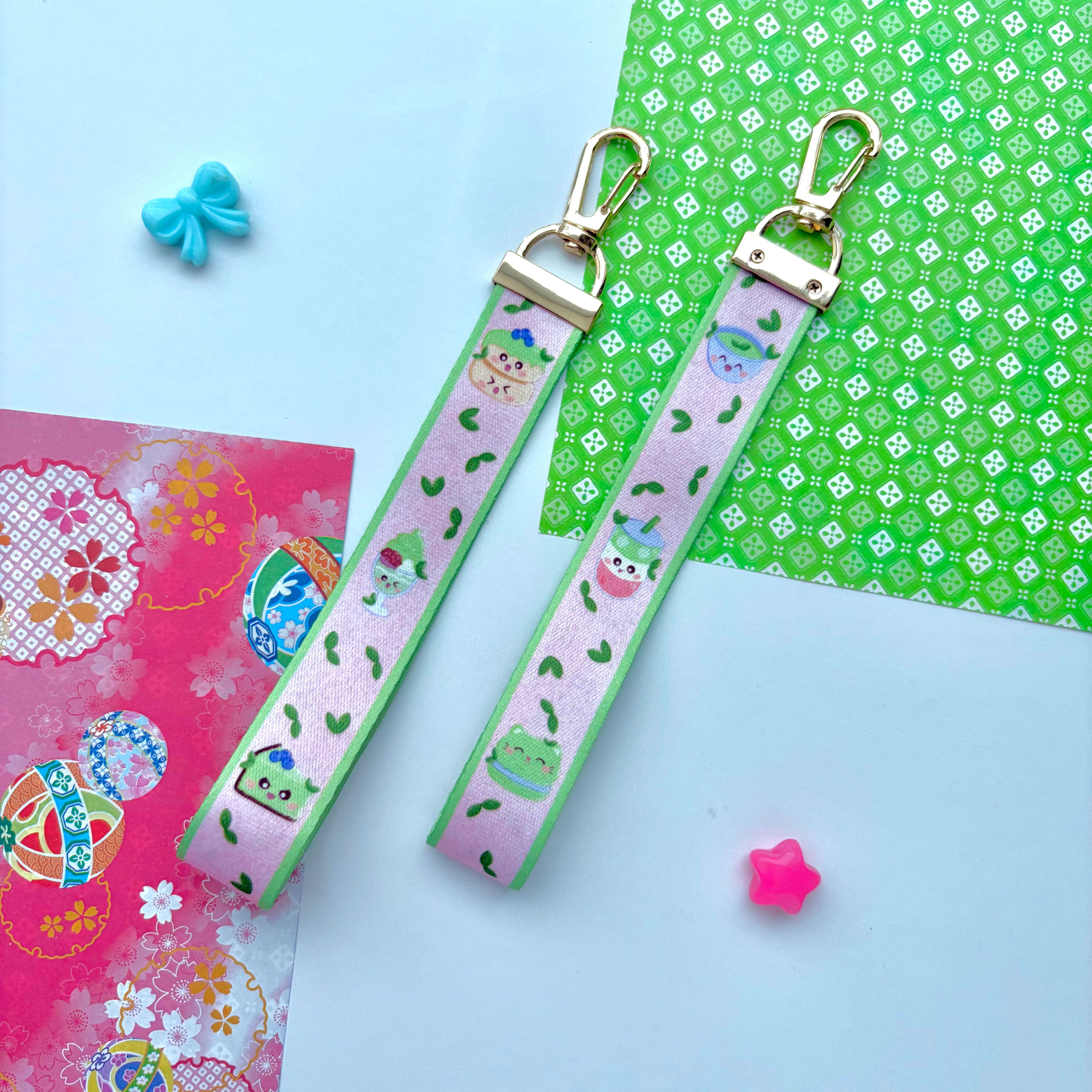 Matcha Treats Lanyard