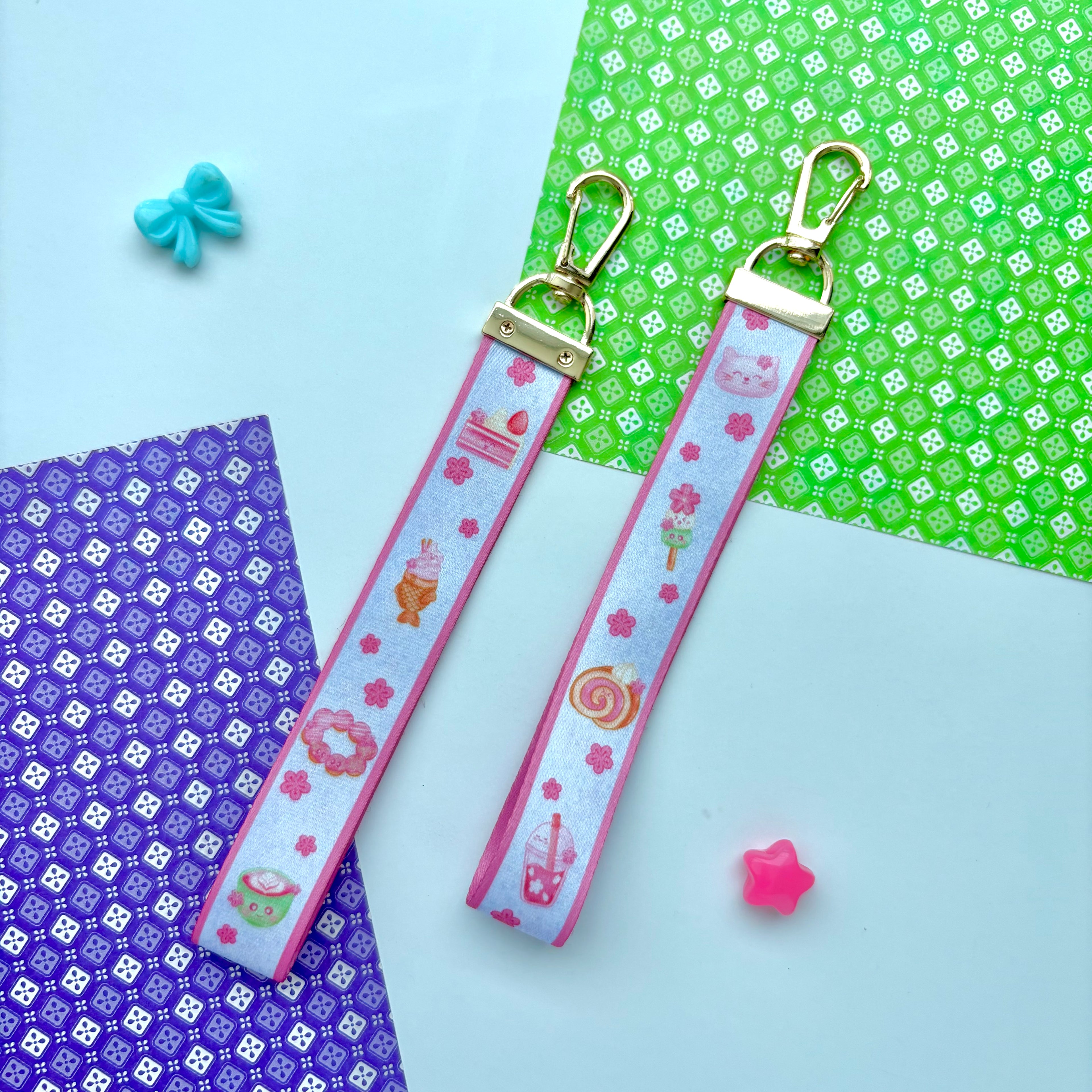 Sakura Treats Lanyard
