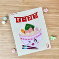 Kawaii Ramen Small Art Print