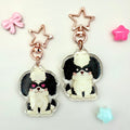 Kawaii Shih Tzu Acrylic Keychain