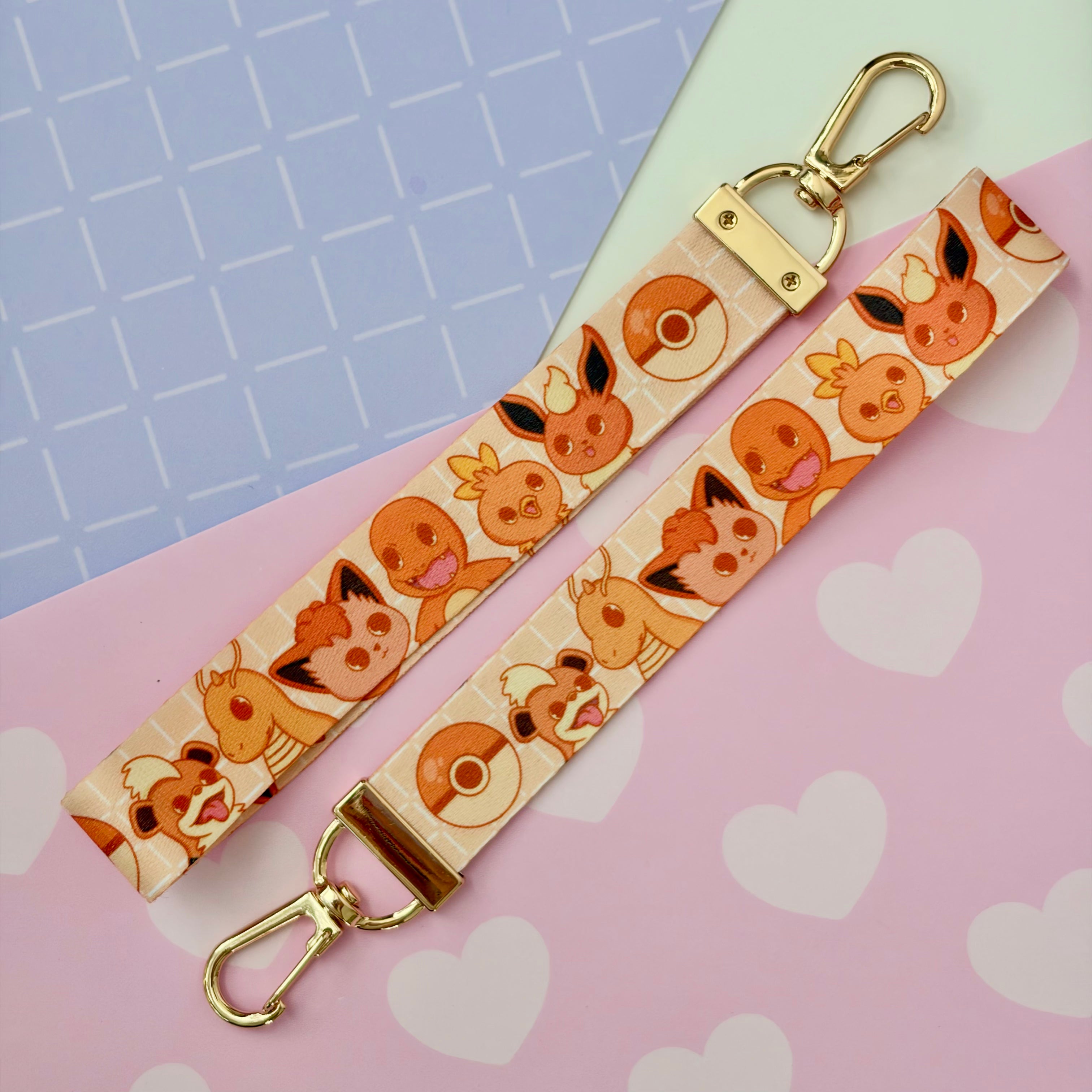 Orange Team Lanyard
